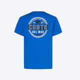 Costa M Short Sleeve Men's Crew Neck Royal Blue Prado Tee Shirt