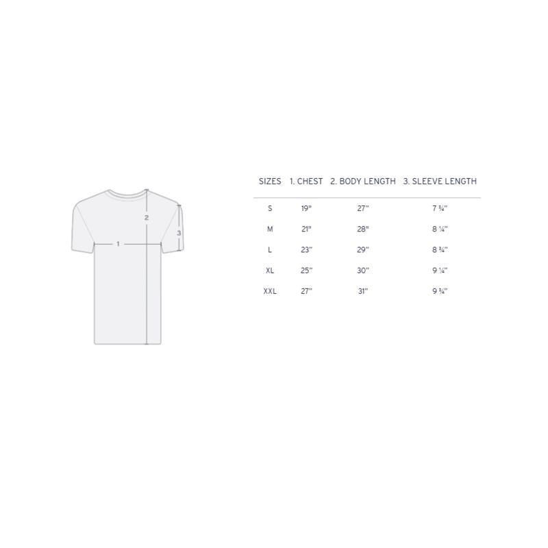 Costa XL Short Sleeve Men's Crew Neck Royal Blue Prado Tee Shirt