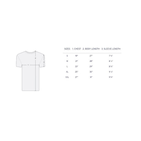 Costa L Short Sleeve Men's Crew Neck Washed Black Species Shield Tee Shirt
