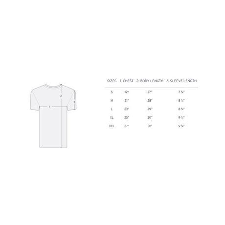 Costa M Short Sleeve Men's Crew Neck Heather Gray Species Shield Tee Shirt