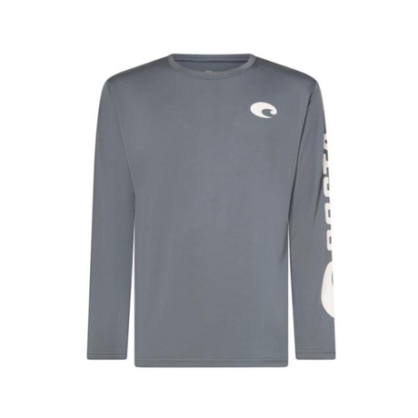 Costa M Long Sleeve Men's Crew Neck Shark Technical Crew Tee Shirt