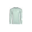 Costa XXL Long Sleeve Men's Crew Neck Mint Technical Crew Tee Shirt