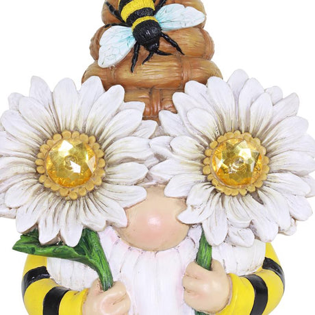 Exhart Assorted Resin 11 in. H Beekeeper Gnome Solar Statue, Pack of 3
