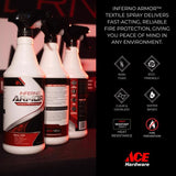 Inferno Armor Textile Spray 16 oz Fire Suppressor For Home/Workshops, Pack of 12