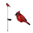 Alpine Multicolored Polyresin 32 in. H Cardinal Outdoor Garden Stake, Pack of 20