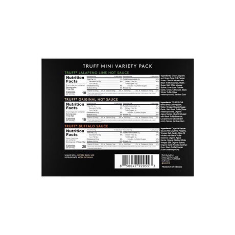 Truff Hot Sauce 1.5 oz, Pack of 6