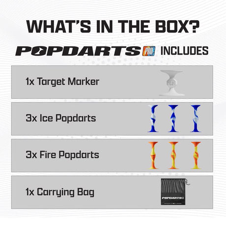 Popdarts Darts Fire and Ice