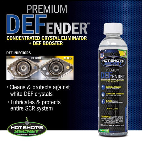 Hot Shot's Secret Premium DEF Additive and Treament Exhaust Fluid 8 oz