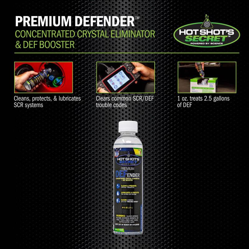 Hot Shot's Secret Premium DEF Additive and Treament Exhaust Fluid 8 oz