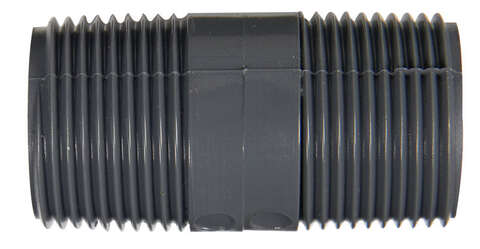 B&K Schedule 80 3/4 in. MIP X 3/4 in. D MIP PVC 2 in. Nipple 1 pk, Pack of 10