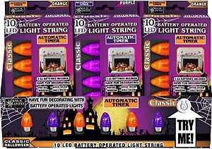 Hometown Holidays 70269 String Light, 10 -Lamp, LED Lamp, Pack of 48