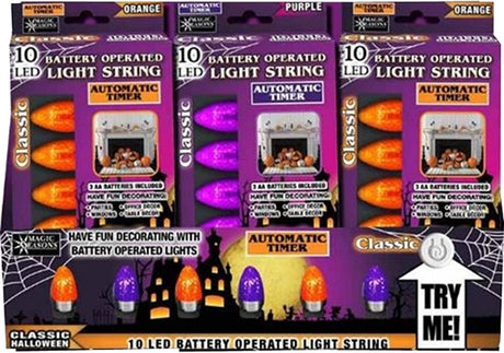 Hometown Holidays 70269 String Light, 10 -Lamp, LED Lamp, Pack of 48