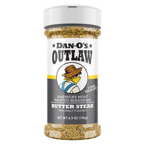 Dan-O's Outlaw Butter Steak BBQ Seasoning 6.9 oz
