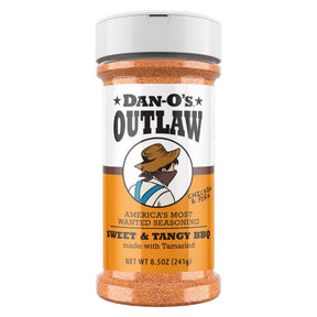 Dan-O's Outlaw Sweet & Tangy BBQ BBQ Seasoning 8.5 oz