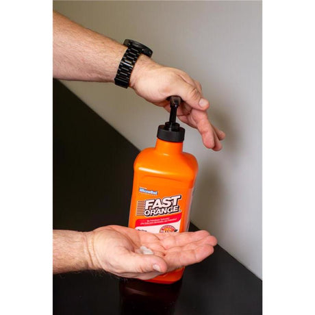 Fast Orange Citrus Scent Pumice Hand Cleaner 48 oz, Pack of 4