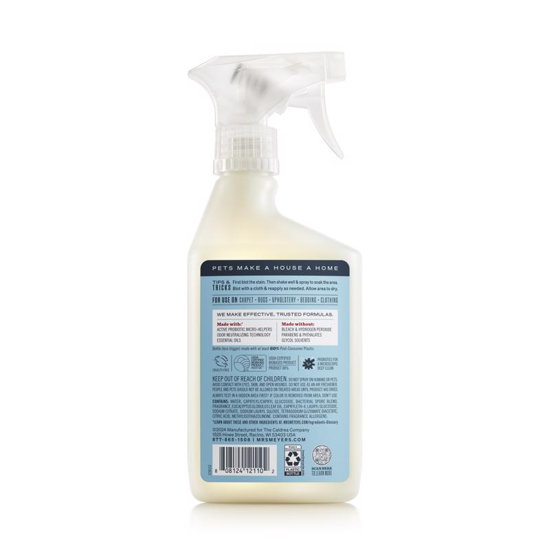 Mrs. Meyer's Clean Day Pets Liquid Odor & Stain Eliminator 16 oz, Pack of 6