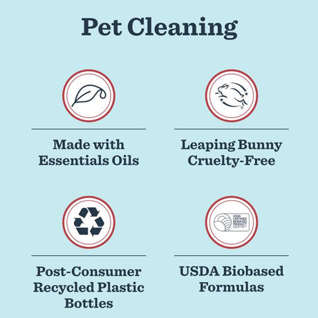 Mrs. Meyer's Clean Day Pets Liquid Odor & Stain Eliminator 16 oz, Pack of 6