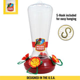 More Birds Hummingbird 25 oz Plastic Nectar Bird Feeder 4 ports, Pack of 4