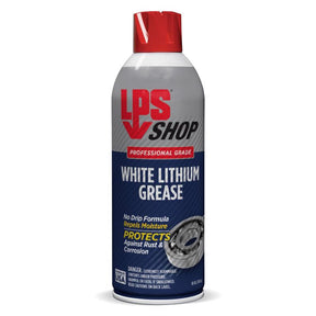 LPS White Lithium Grease 10 oz, Pack of 12