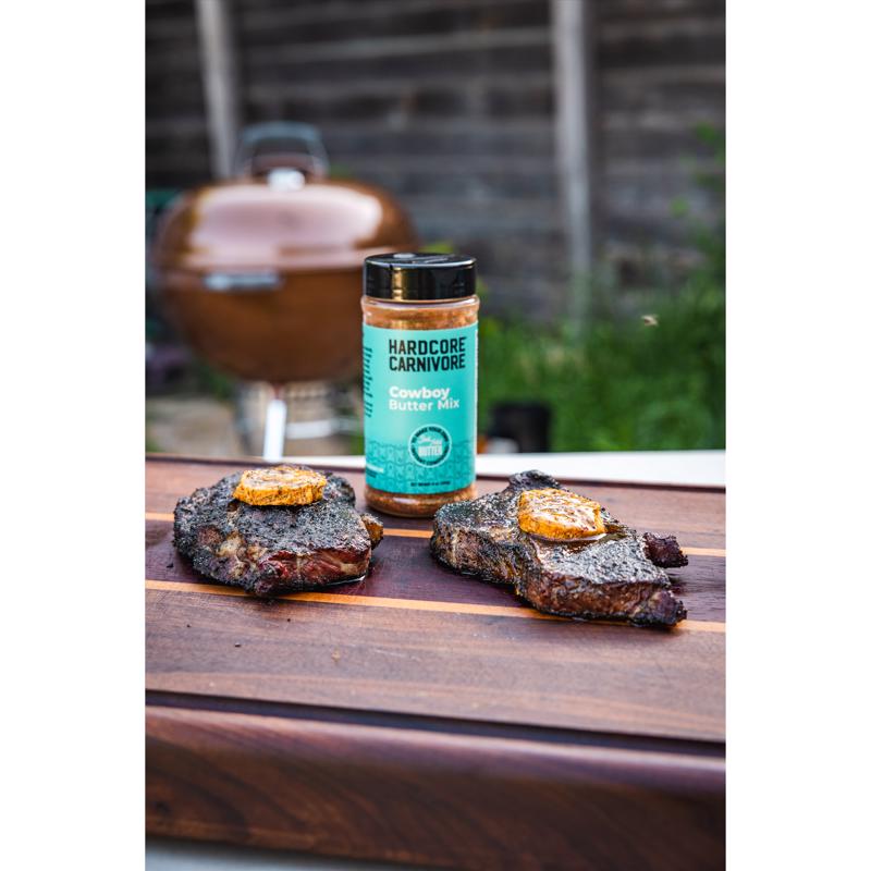 Hardcore Carnivore Cowboy Butter Bar-B-Q Rub/Seasoning 9 oz