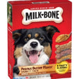 JM Smucker's MilkBone Peanut Butter Biscuit For Dogs 24 oz 15.88 in. 1 pk, Pack of 6