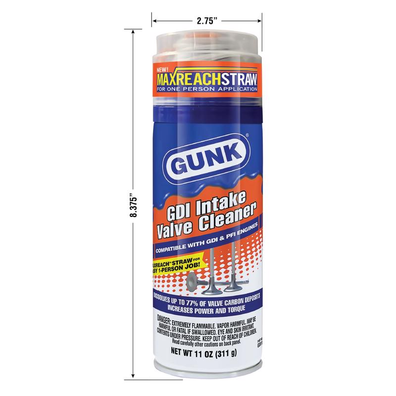 Gunk GDI Gasoline and Diesel Fuel System Cleaner 11 oz
