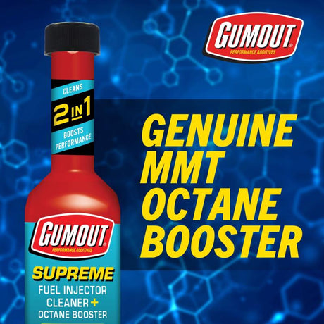 Gumout Supreme Gasoline Fuel Injector Cleaner 10 oz