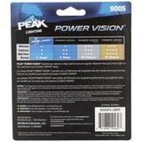 Peak Power Vision Halogen Forward Lighting Automotive Bulb 9005