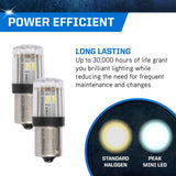 Peak LED Forward Lighting Miniature Automotive Bulb 1156
