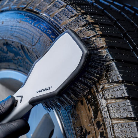 Viking 10.3 in. Stiff Tire Brush 1 pk