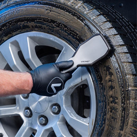 Viking 10.3 in. Stiff Tire Brush 1 pk
