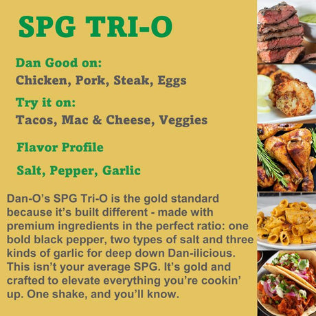 Dan-O's SPG TRI-O Seasoning 4.4 oz