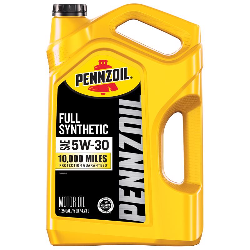 Pennzoil 5W-30 Synthetic Motor Oil 5 qt 1 pk, Pack of 3