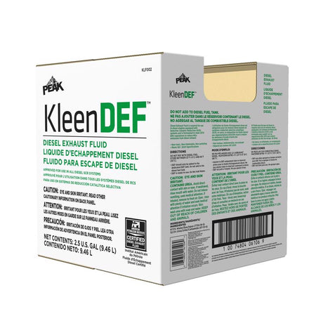 PEAK Kleen Diesel Deisel Exhaust Fluid 2.5 gal