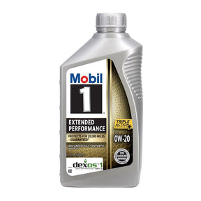 Mobil 1 Extended Peformance 0W-20 Gasoline Synthetic Motor Oil 1 qt, Pack of 6