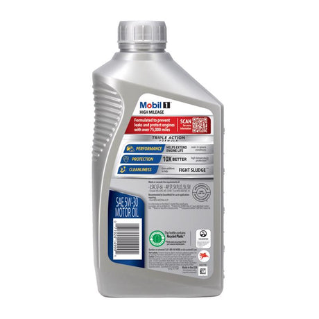 Mobil 1 5W-30 Motor Oil 1 qt, Pack of 6
