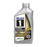 Mobil 1 Extended Peformance 5W-30 Gasoline Synthetic Motor Oil 1 qt, Pack of 6