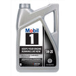 Mobil 1 Gasoline Synthetic Motor Oil 5 qt, Pack of 3
