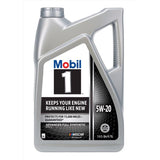 Mobil 1 Gasoline Synthetic Motor Oil 5 qt, Pack of 3