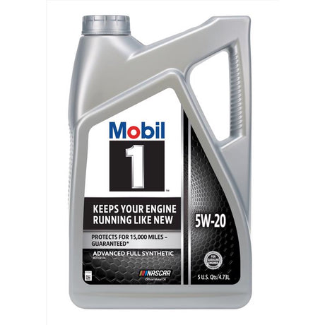 Mobil 1 Gasoline Synthetic Motor Oil 5 qt, Pack of 3