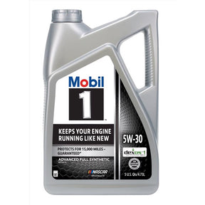 MOBIL 1 Gasoline Synthetic Motor Oil 5 qt, Pack of 3