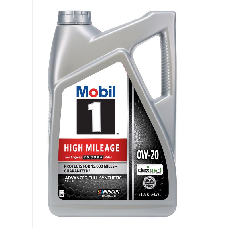 Mobil 1 Motor Oil 5 qt, Pack of 3