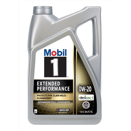 Mobil 1 Extended Peformance 0W-20 Gasoline Synthetic Motor Oil 5 qt, Pack of 3
