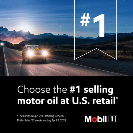 Mobil 1 Extended Peformance 0W-20 Gasoline Synthetic Motor Oil 5 qt, Pack of 3