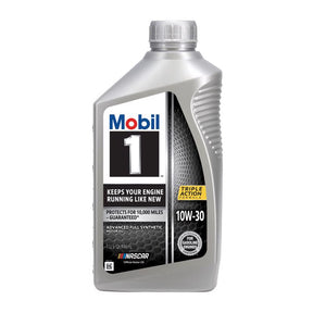 Mobil 1 10W-30 Gasoline Synthetic Motor Oil 1 qt, Pack of 6