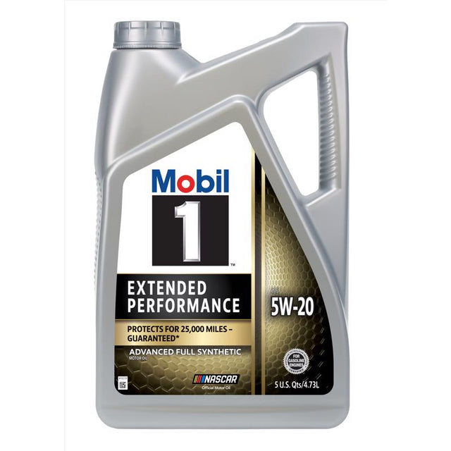Mobil 1 Extended Peformance 5W-20 Gasoline Synthetic Motor Oil 5 qt, Pack of 3