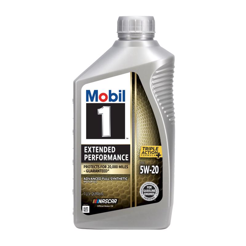 Mobil 1 Extended Peformance 5W-20 Gasoline Synthetic Motor Oil 1 qt, Pack of 6