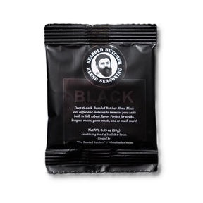 Bearded Butchers Black Seasoning 0.35 oz, Pack of 30