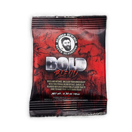 Bearded Butchers Bold Blend BBQ Seasoning 0.35 oz, Pack of 30