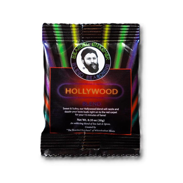 Bearded Butchers Hollywood Seasoning 0.35 oz, Pack of 30